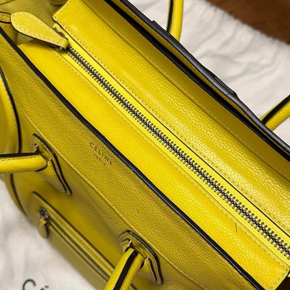 Celine Luggage Mini Citron - Picture 6 of 6